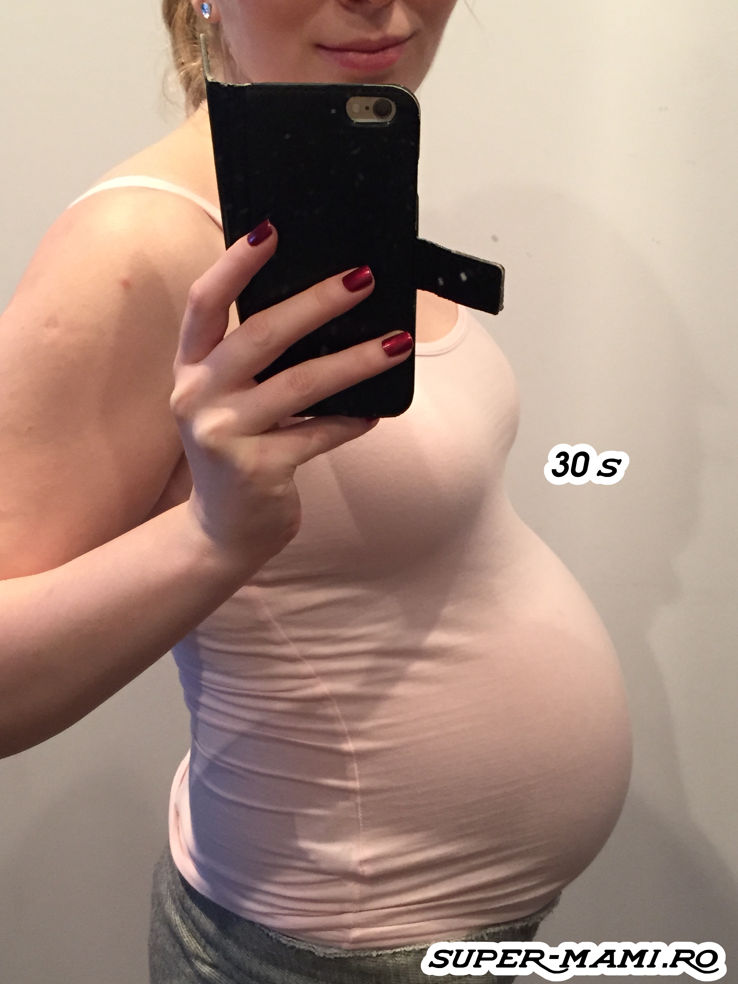 Cum Arata Burtica La 30 De Saptamani Si Cum Ne Mai Simtim Super Mami Ro