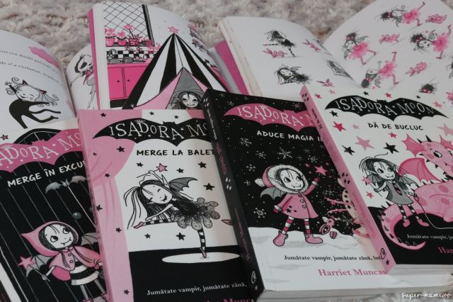 Cărți pentru copiii de 4-5 ani: seria Isadora Moon - Harriet Muncaster