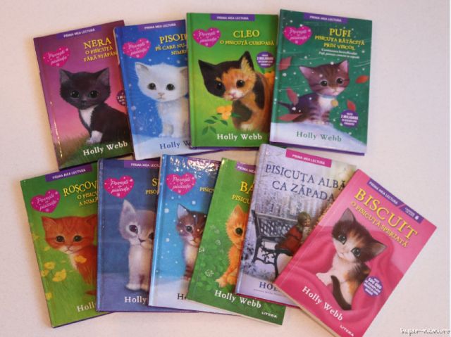 Cărți cu pisici pentru copii - recomandări