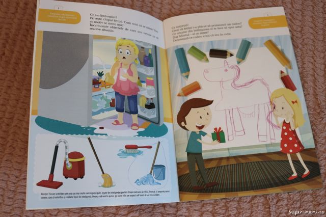 Cinci cărți cu activități pentru copii - 4-7 ani